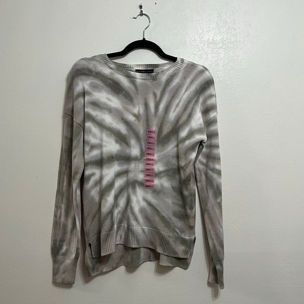 Design History Women's Green Tie-Dye Pullover Sweater Size S. NEW!